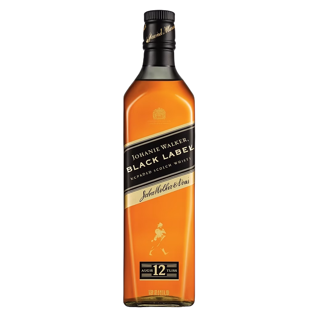 Johnnie Walker Black Label Blended Scotch Whisky 70cl